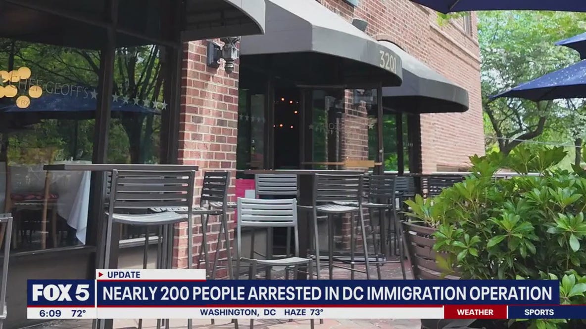 200 arrests made during ICE operations in DC: officials